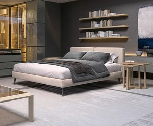 Ada, Bed with large cushions making up the headboard