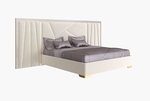 Art. 6037 Clizia, Bed with large padded headboard