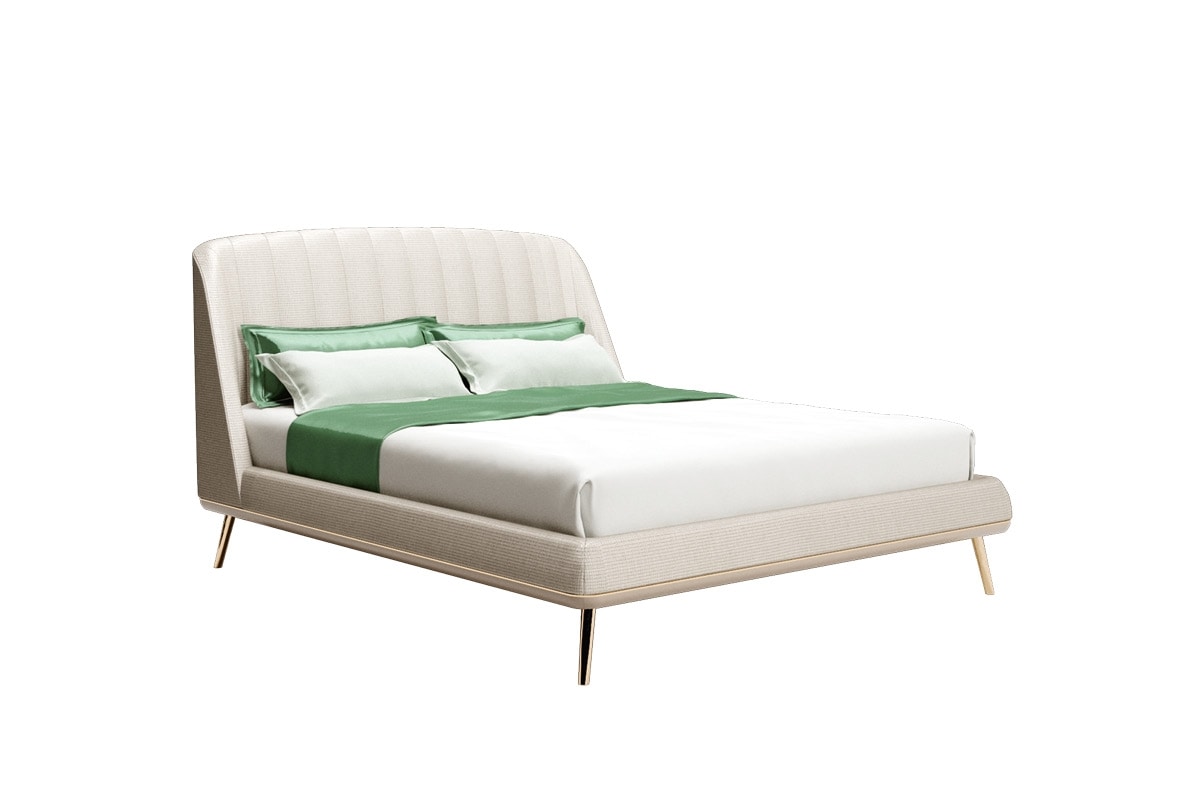Dolly bed, Upholstered bed, with a contemporary design
