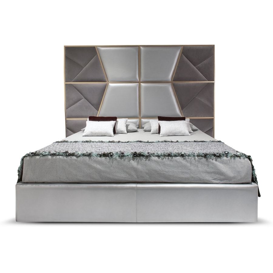 Mondrian Art. 957, Bed with an imposing padded headboard