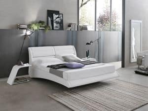PONZA BD449, Double bed with reclining cushions