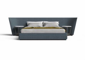 Semira, Bed with large padded headboard