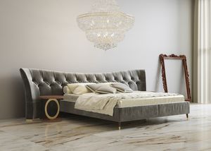 Sophie, Bed with precious upholstered headboard