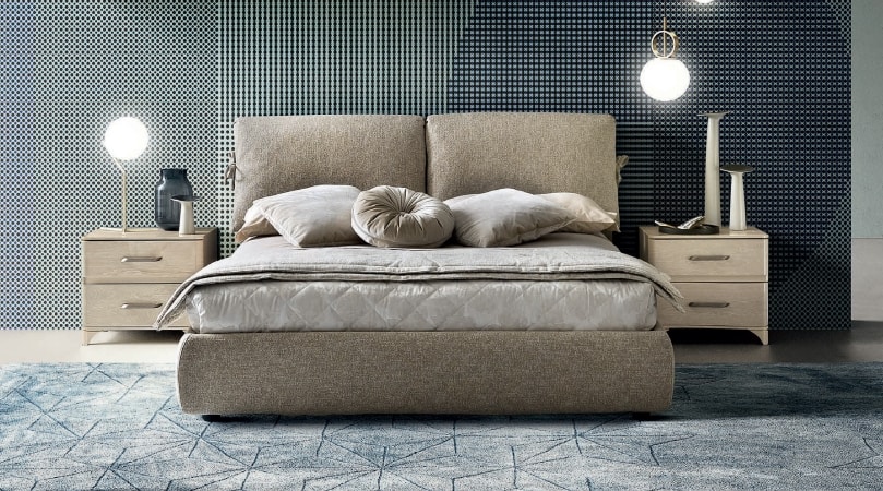 Venus bed, Modern upholstered bed