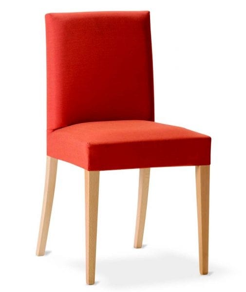 243 Relax, Dining chair with removable upholstery