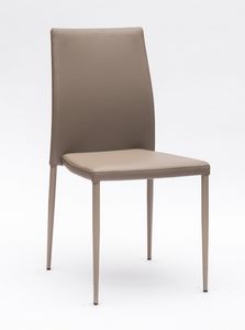 Art. 220 Naked, Comfortable padded chair, with elegant stitching