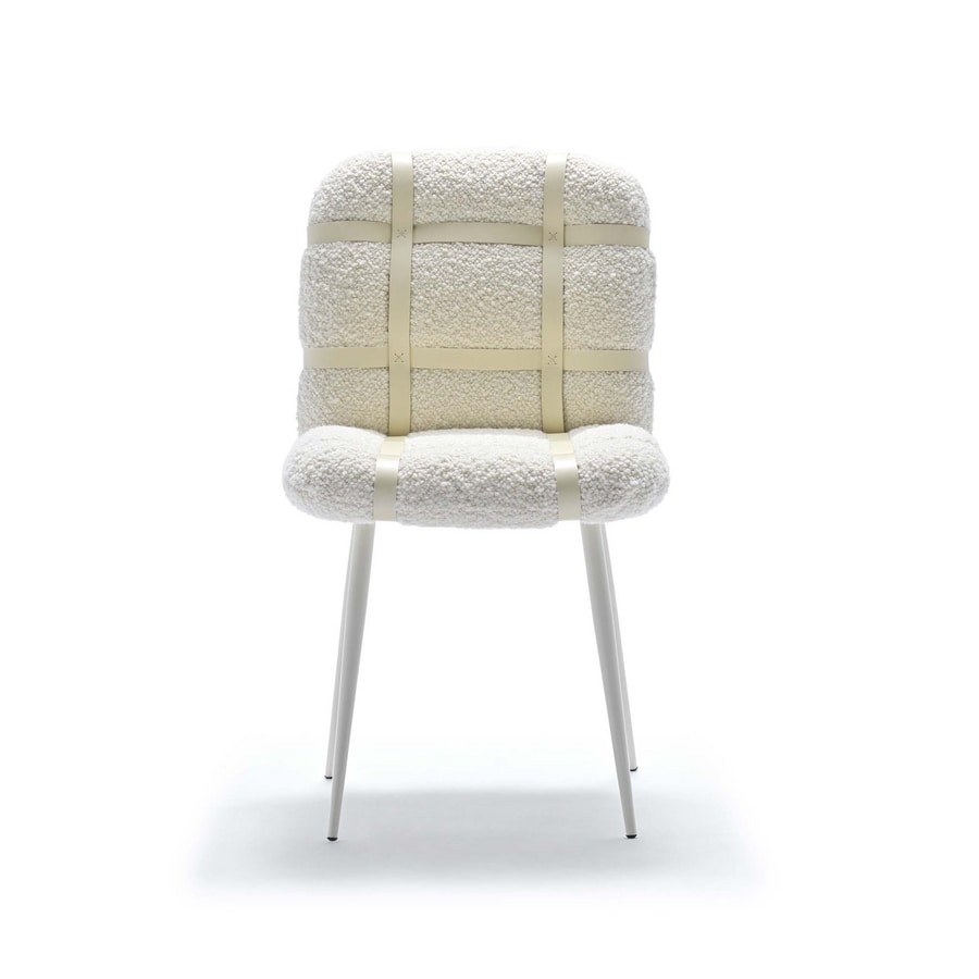 Avion, Soft chair with bouclé fabric