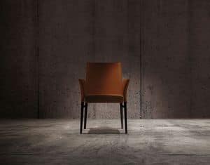 BOOM/P, Armchair covere in leather