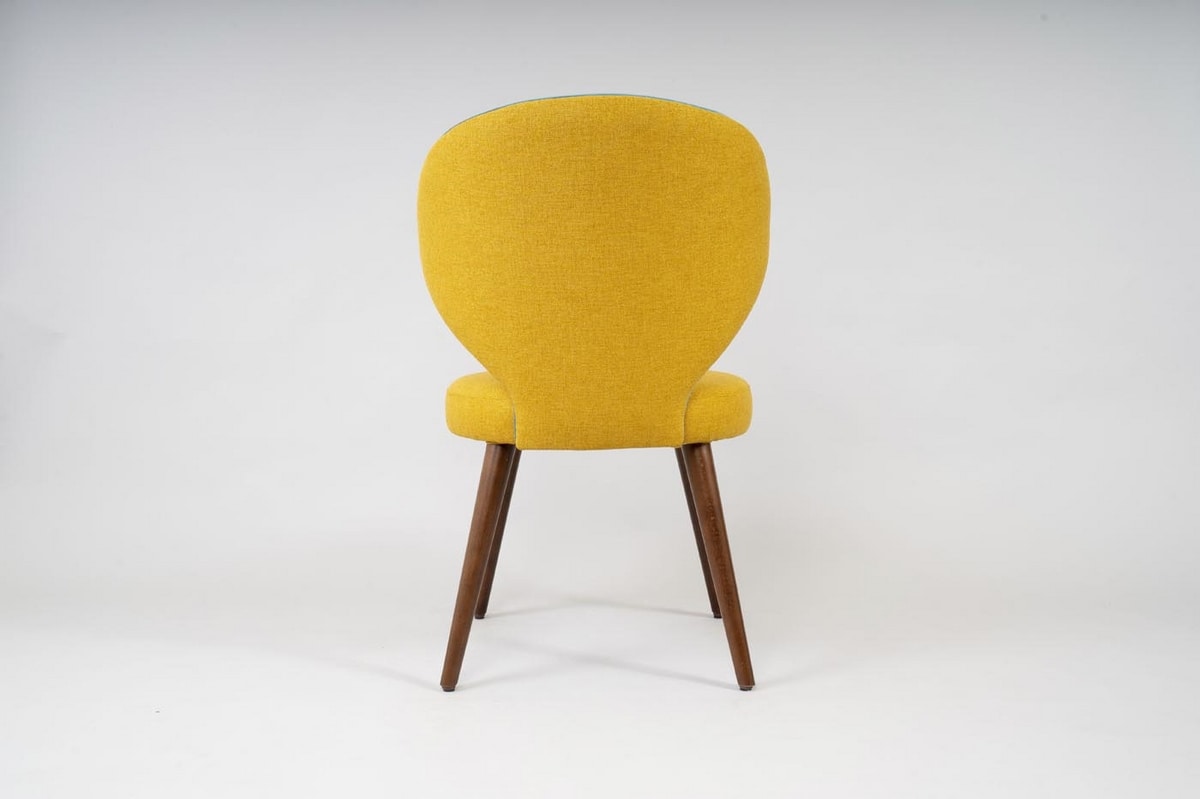 BS477A - Sedia, Chair with enveloping backrest
