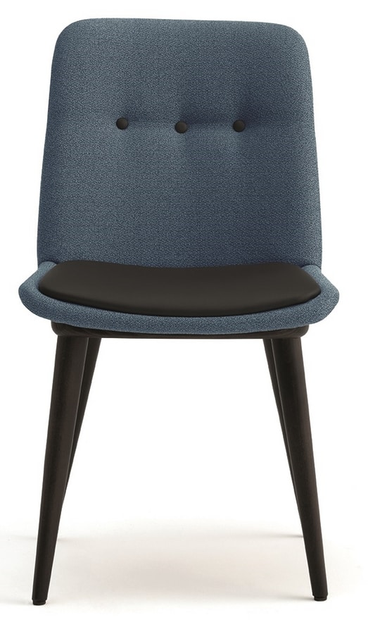 Cass-S, Upholstered chair for hotels and restaurants