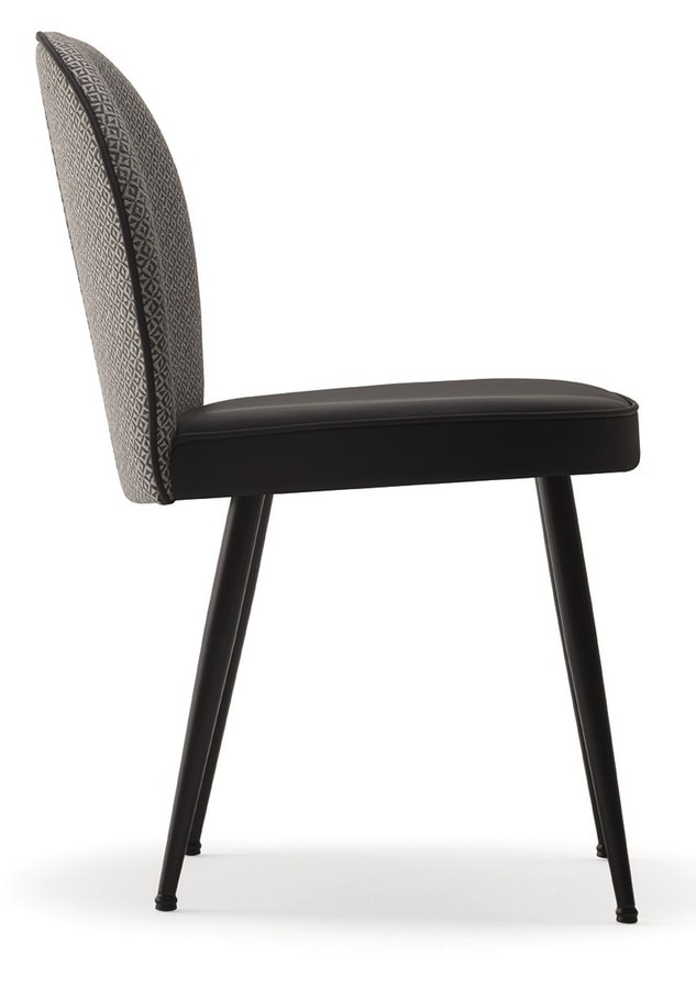 Dena-SM, Upholstered restaurant chair