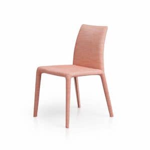 Emi, Modern chair, soft and versatile, padded