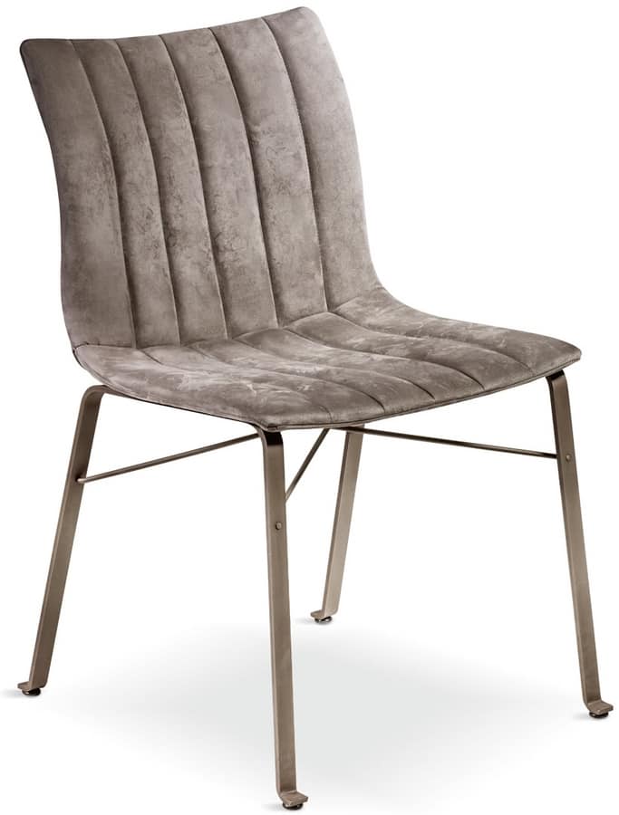 Ginevra chair, Chair with ergonomic seat