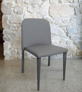 IGORINA, Stackable chair with flexible backrest