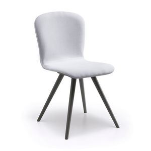 Maya, Modern chairs, with upholstered shell