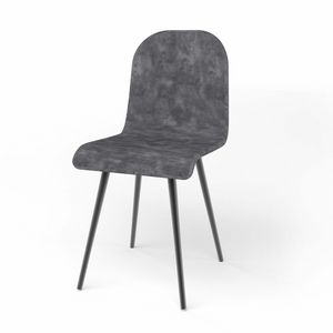 Sally, Upholstered chair, with seat in different variants