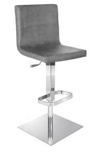 Riese stool, Stool with adjustable height for home