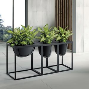 Florianopolis, Modular plant holder system, with a geometric design