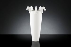 Obice Horse 5 Heads Vase, Handmade ceramic vase