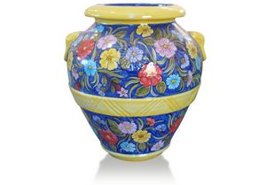 Orcio Prato, Jar with floral decorations