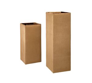 Urban vase, Decorative vase with fabric upholstery