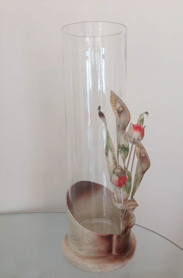 VA-01, Hand painted outlet vase