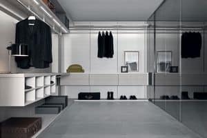 Anteprima closet, Modern walk-in closets, wardrobe