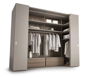Camerino DB 04, Walk-in closet self-supporting, in various colors and sizes