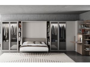 Design, Bedroom furniture with foldaway bed