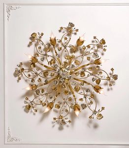 97708, Golden ceiling light