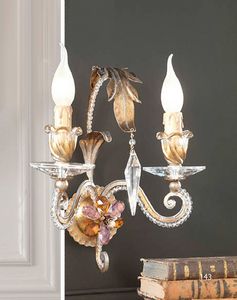 A.8130/2, Wall lamp with Swarovski crystals