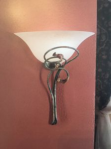 Applique 2061/A, Wall lamp in iron, outlet price