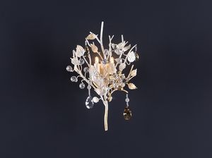 Art. 1482/A2, Wall lamp with decorative leaves