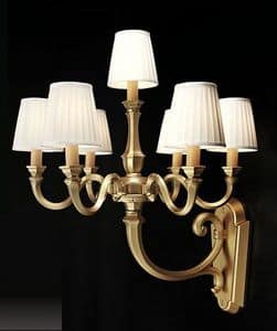 Art. 16400/A6+1, Wall lamp for classic furniture