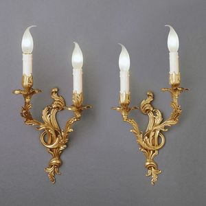 Art. 350, Wall lamp with classic decorations