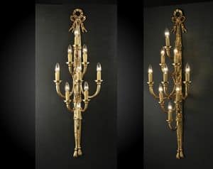 Art. 450/A9, Luxurious wall lamp, made of brass