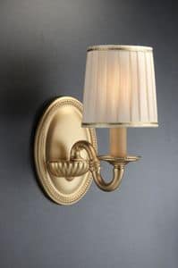 Art. 520/A1, Elegant wall lamp made in Italy