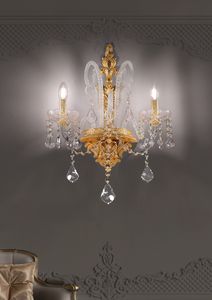 Art. 583/A2, Elegant wall lamp in classic style