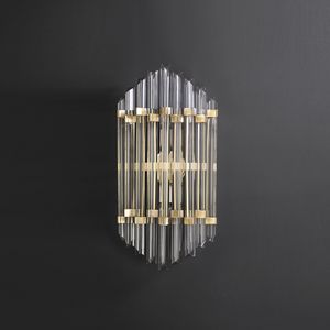 Art. LP 80049/2, Wall lamp in cut glass