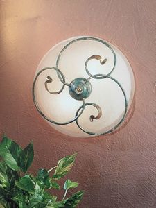 Ceiling lamp 2050/PL, Ceiling lamp in iron, outlet price