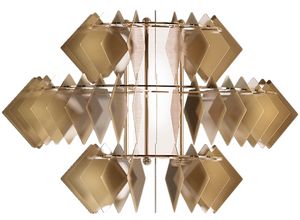 Diamante new applique, Contemporary wall lamp made of steel
