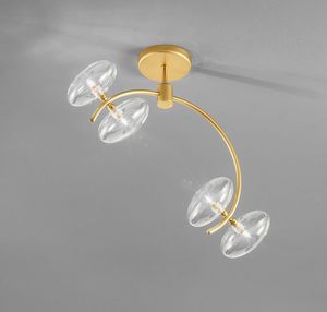 DOLCE L 50, Design ceiling lamp with metal structure
