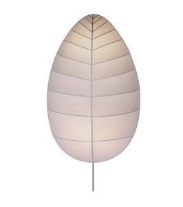Eden AP103 2B INT, Applique with lycra lampshade, with leaf shape