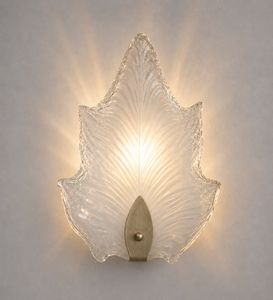 Elite 1240/A, Outlet wall lamp in satin glass