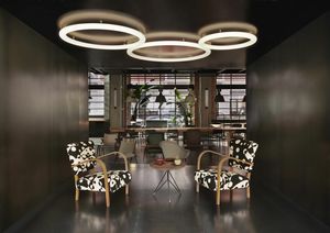 Giotto wall, Ring wall or ceiling lamp