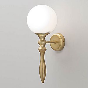 L3213, Wall lamp with glass sphere diffuser