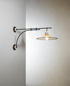Pipistrello Vb220-050, Wall lamp with a traditional design