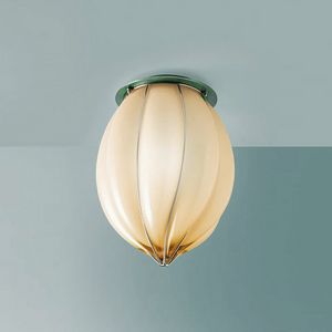 Pozzo Rc119-035, Ceiling lamp, in blown glass