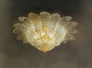 SEQUOIA PL, Venetian glass ceiling lamp