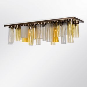Skyline PL6555-25-1AY8, Design ceiling lamp in blown glass